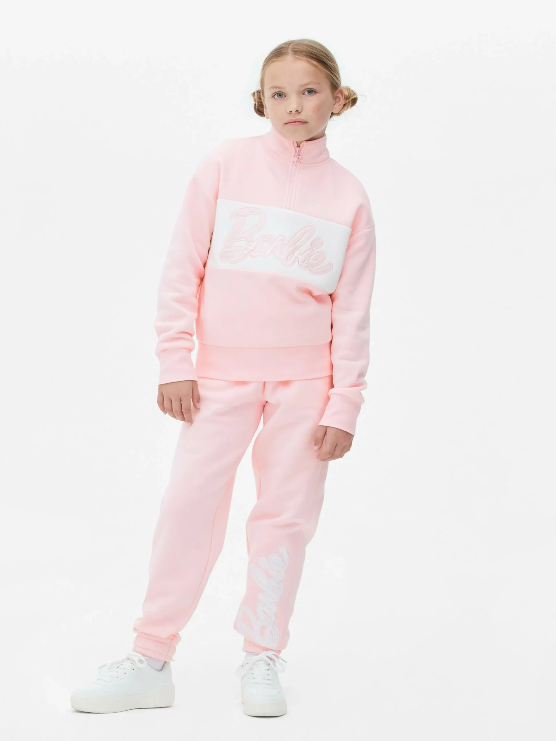 sweatshirt__col_chemine_b_0.webp Sweat-shirt à Col Cheminée Barbie à Coordonner