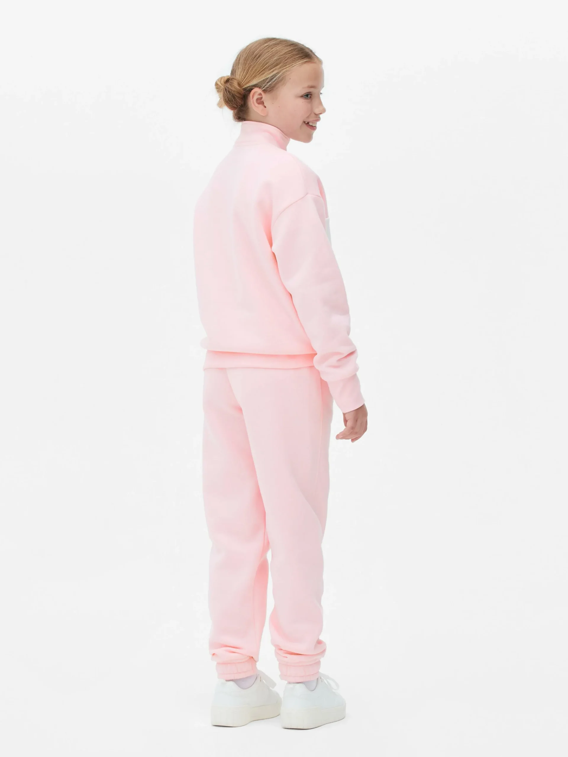 sweatshirt__col_chemine_b_1.webp Sweat-shirt à Col Cheminée Barbie à Coordonner