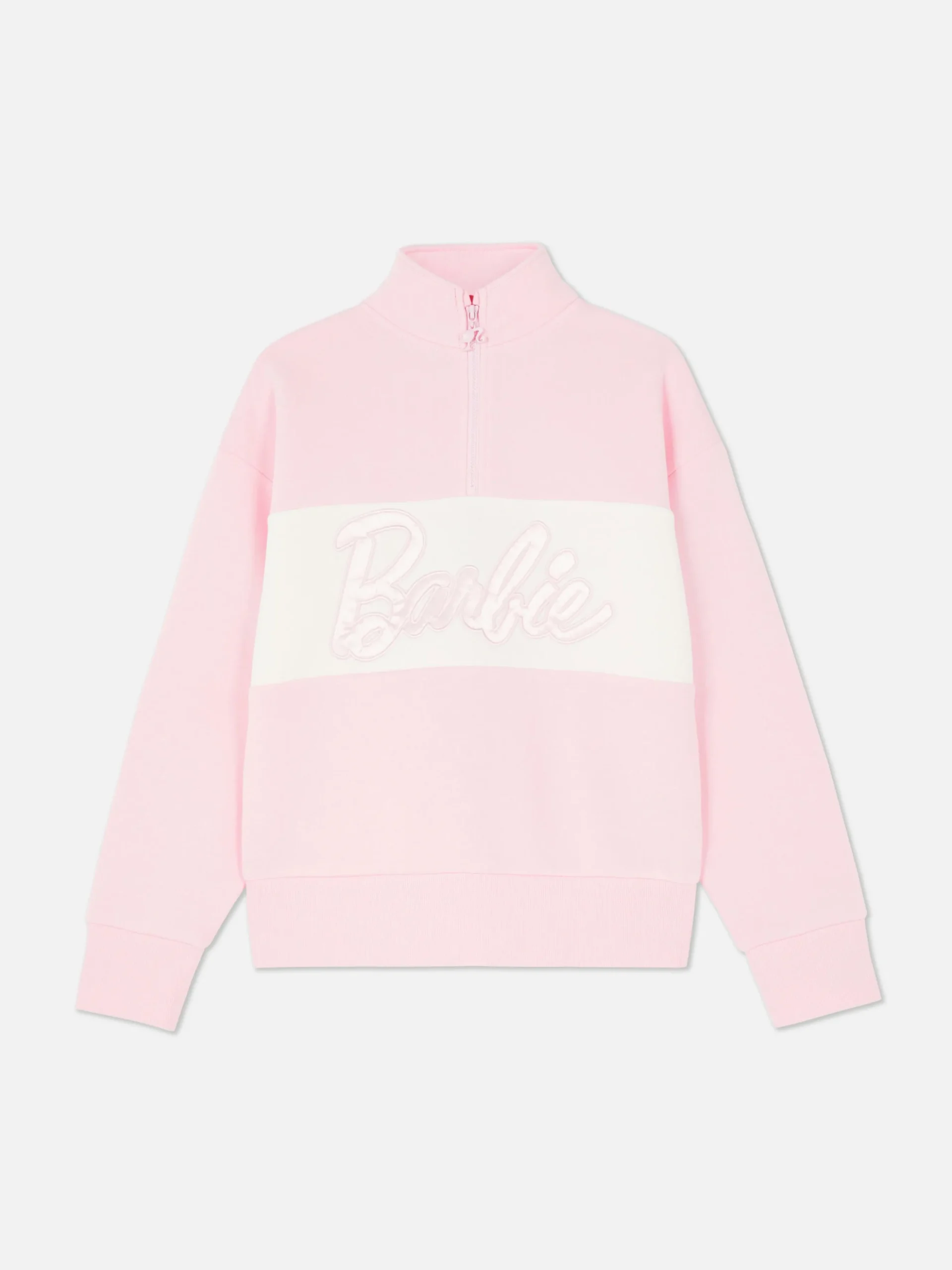 sweatshirt__col_chemine_b_2.webp Sweat-shirt à Col Cheminée Barbie à Coordonner