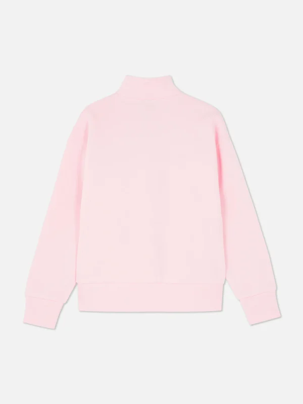 Sweat-shirt à Col Cheminée Barbie à Coordonner