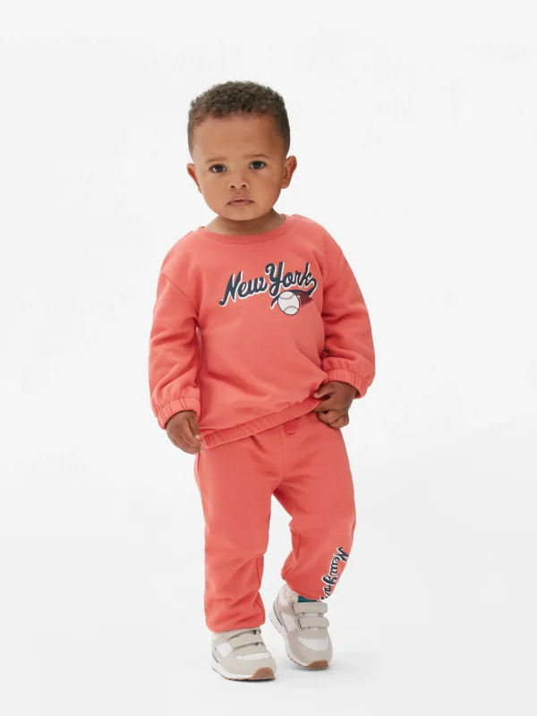 Sweat-shirt à Col Ras-du-cou