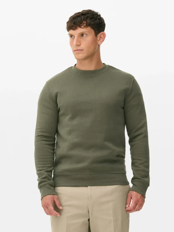 Sweat-shirt à Col Ras-du-cou