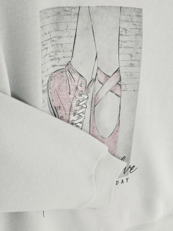 Sweat-shirt à Col Ras-du-cou