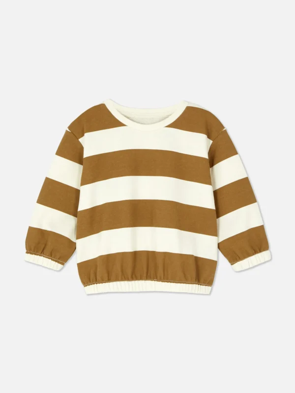 Sweat-shirt à Col Ras-du-cou