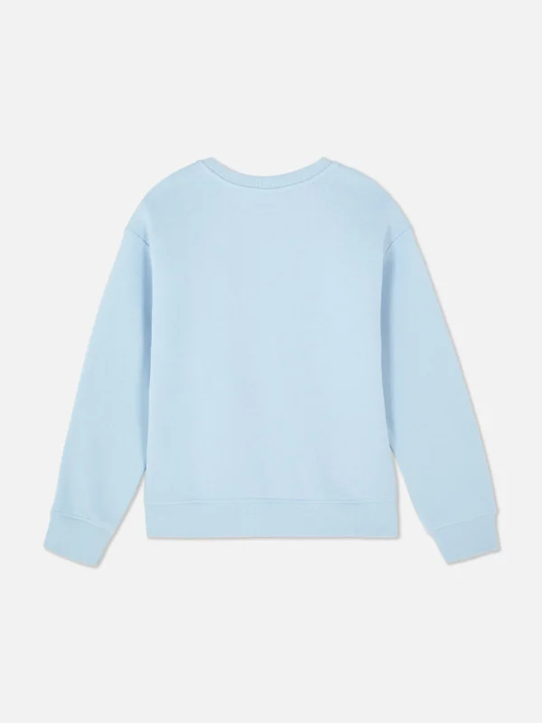 Sweat-shirt à Col Ras-du-cou