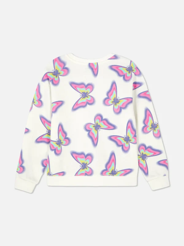 Sweat-shirt à Col Ras-du-cou