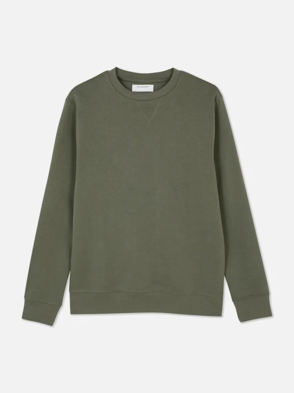 Sweat-shirt à Col Ras-du-cou