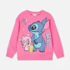 Sweat-shirt à Col Ras-du-cou Disney Lilo & Stitch Slushy