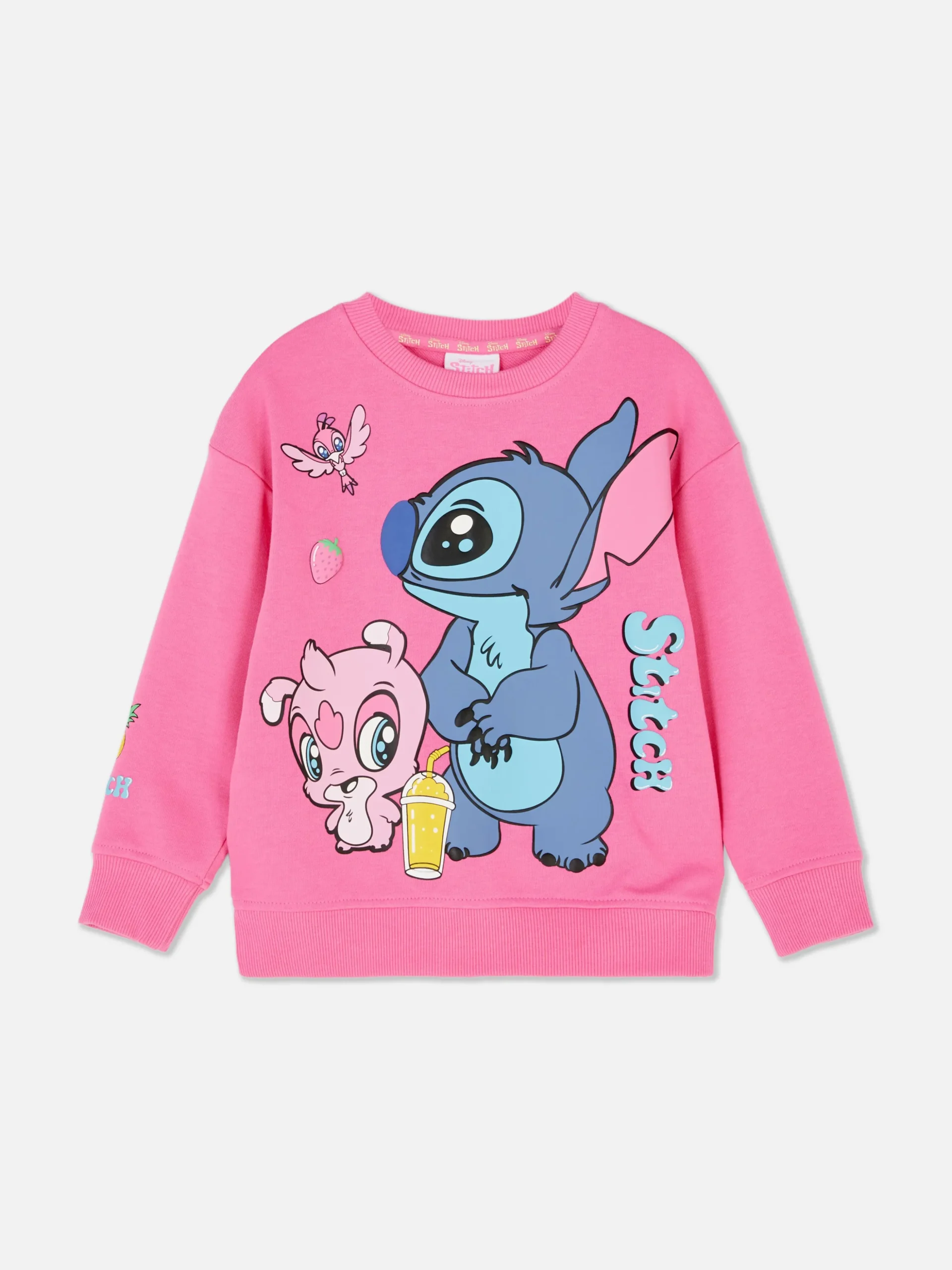 sweatshirt__col_rasducou__0-12.webp Sweat-shirt à Col Ras-du-cou Disney Lilo & Stitch Slushy
