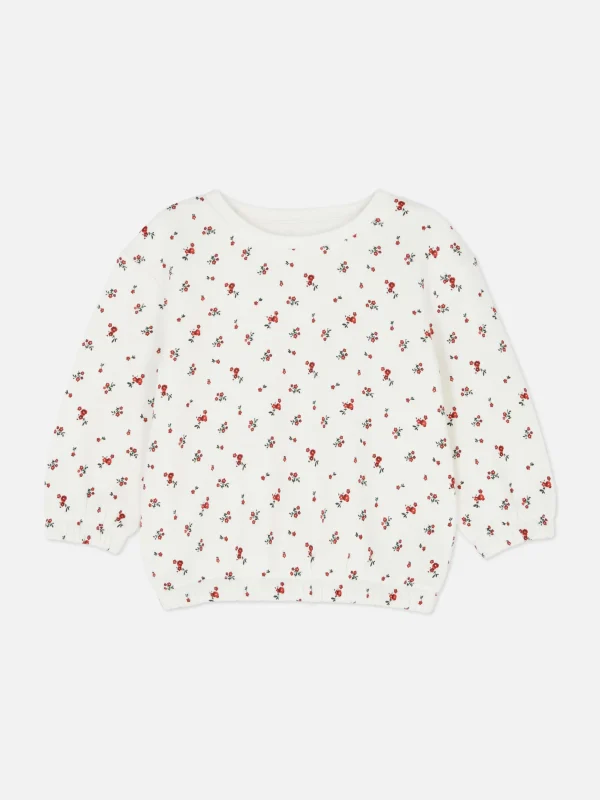 Sweat-shirt à Col Ras-du-cou à Coordonner