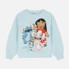 Sweat-shirt à Col Ras-du-cou Disney Lilo & Stitch