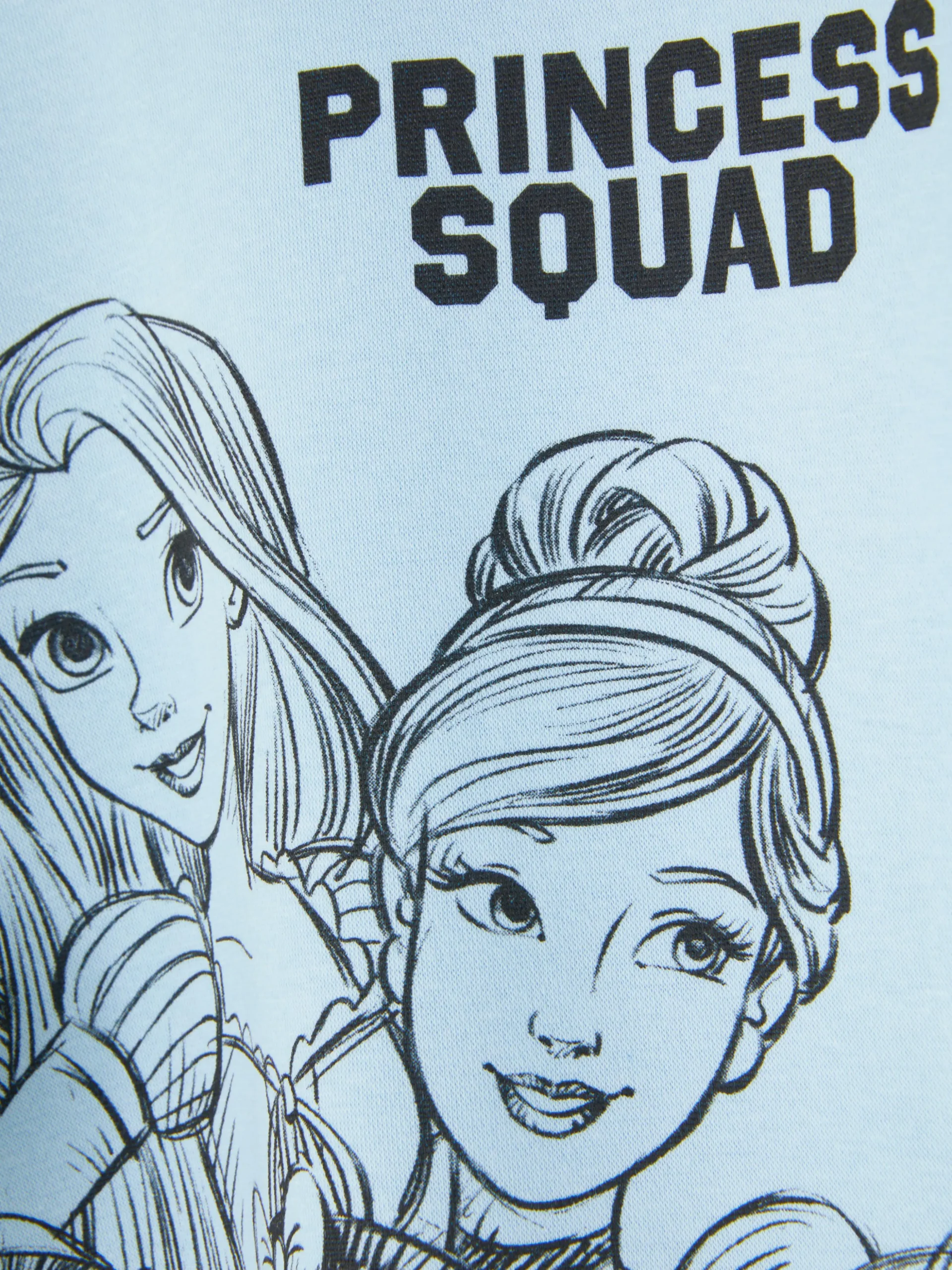 sweatshirt__col_rasducou__2-9.webp Sweat-shirt à Col Ras-du-cou Disney Princesses