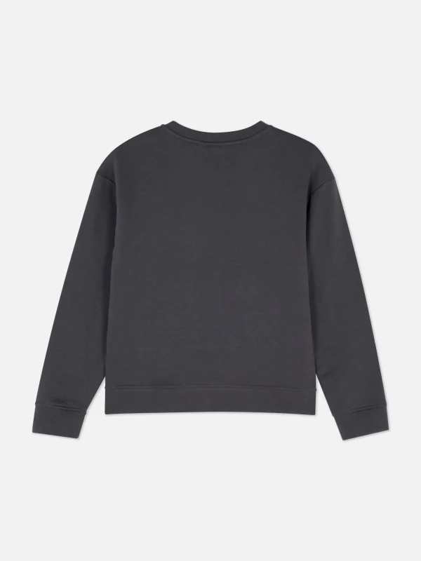 Sweat-shirt à Col Ras-du-cou Harry Potter™ Poudlard