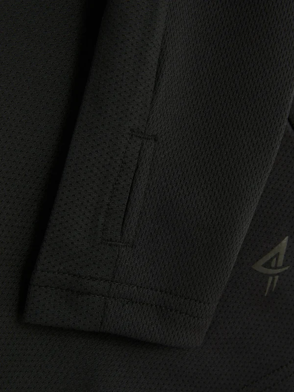 Sweat-shirt à Col Zippé Performance