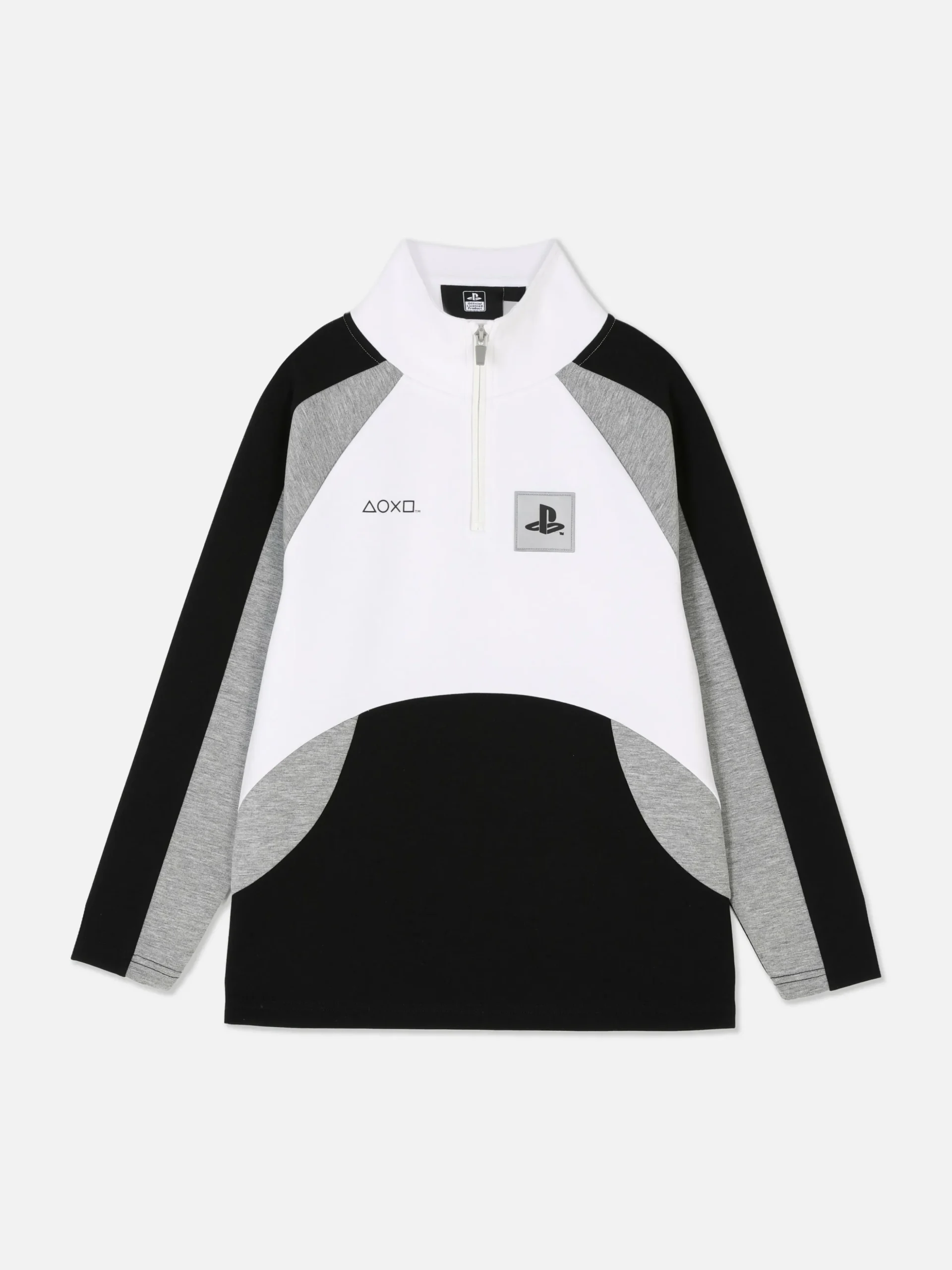 sweatshirt__col_zipp_play_2.webp Sweat-shirt à Col Zippé PlayStation