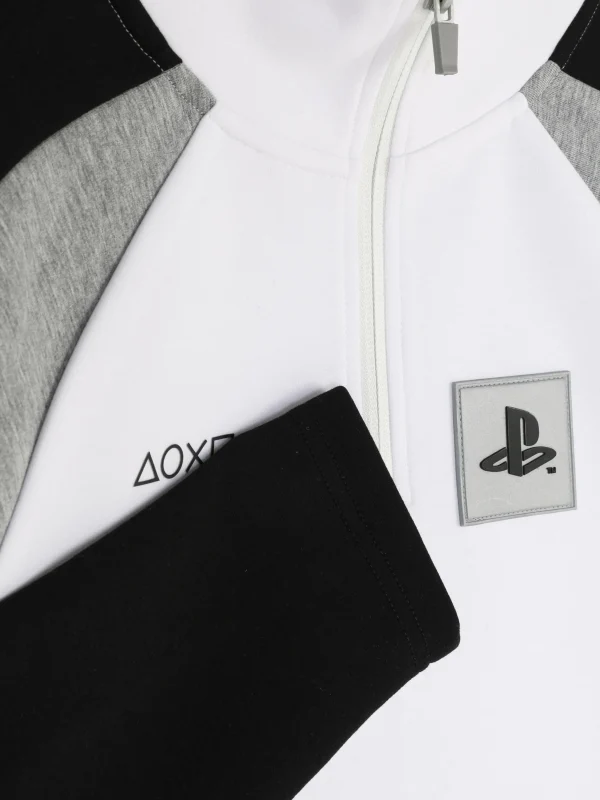 Sweat-shirt à Col Zippé PlayStation