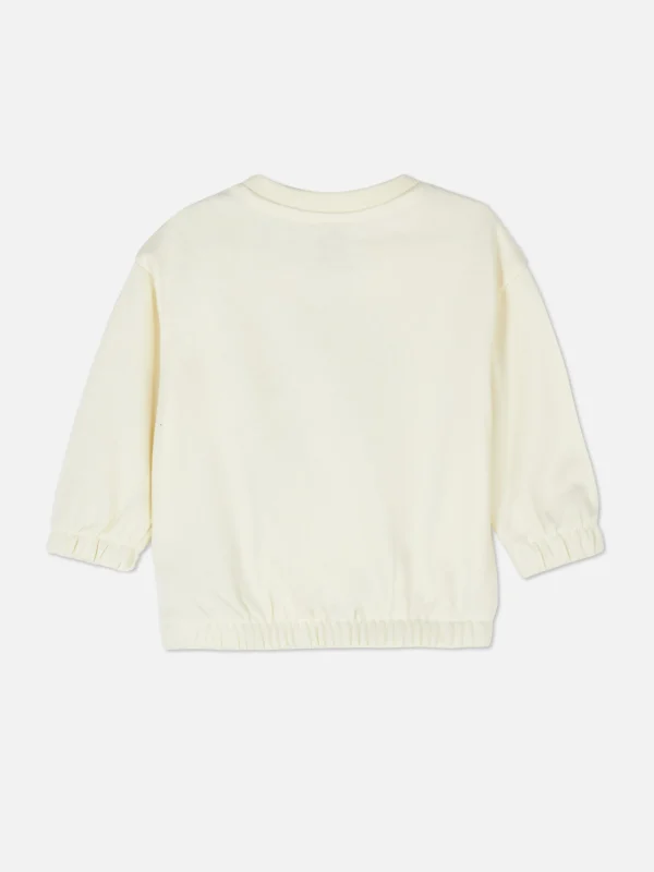 Sweat-shirt à Ourlet élastique Disney Mickey Mouse