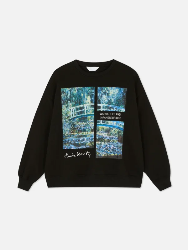 Sweat-shirt Claude Monet Le Bassin Aux Nymphéas
