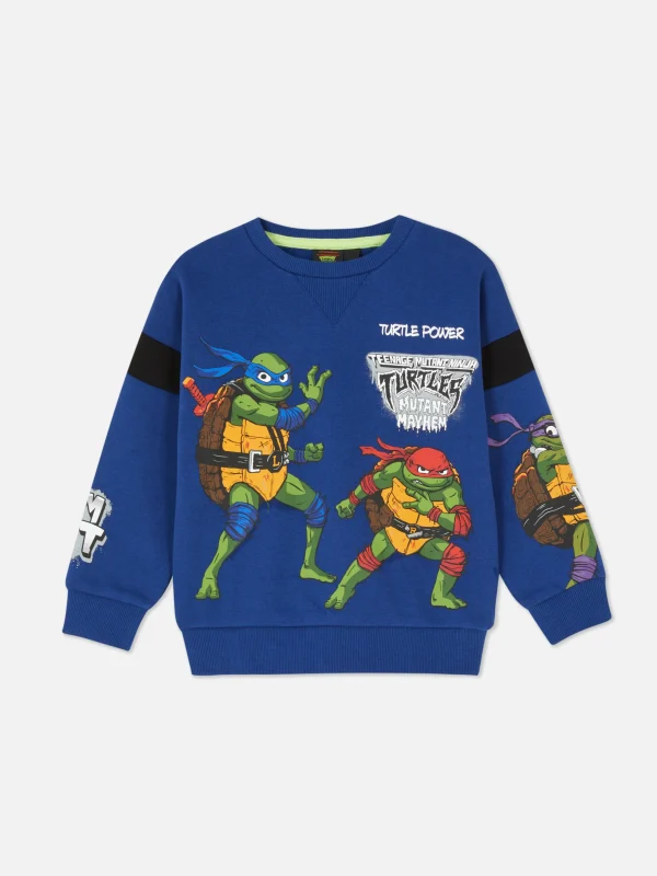 Sweat-shirt Col Ras-du-cou Les Tortues Ninja