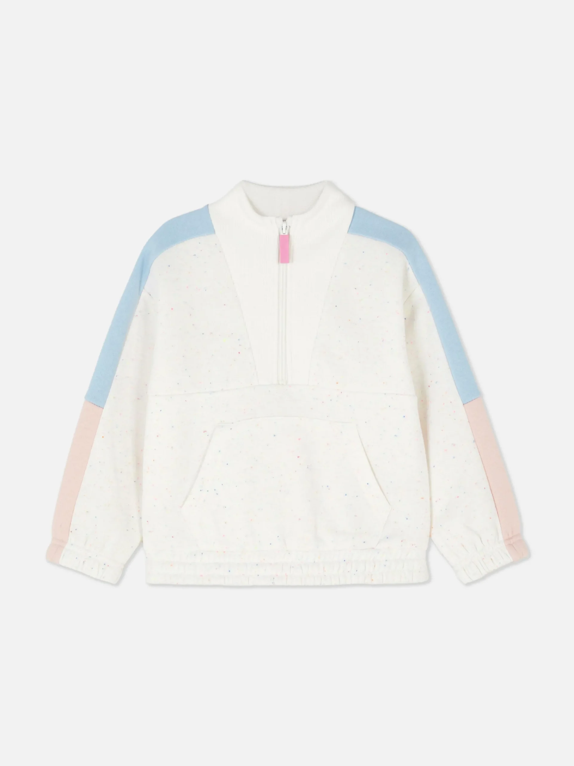 sweatshirt_color_block__e_2.webp Sweat-shirt Color Block à Encolure Zippée