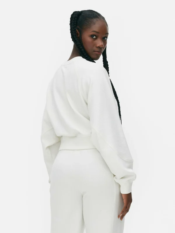 Sweat-shirt Coupe Droite Graphique à Coordonner Yale