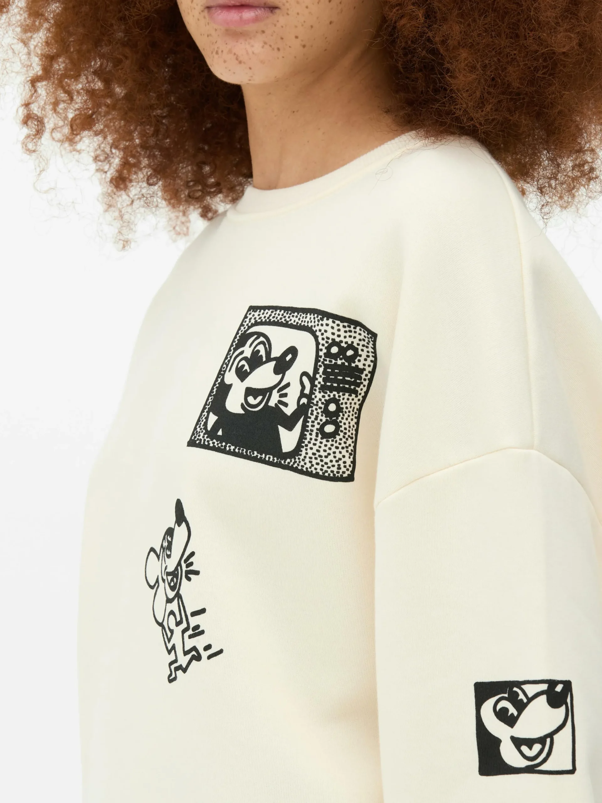 sweatshirt_disney_mickey__3.webp Sweat-shirt Disney Mickey Mouse X Keith Haring