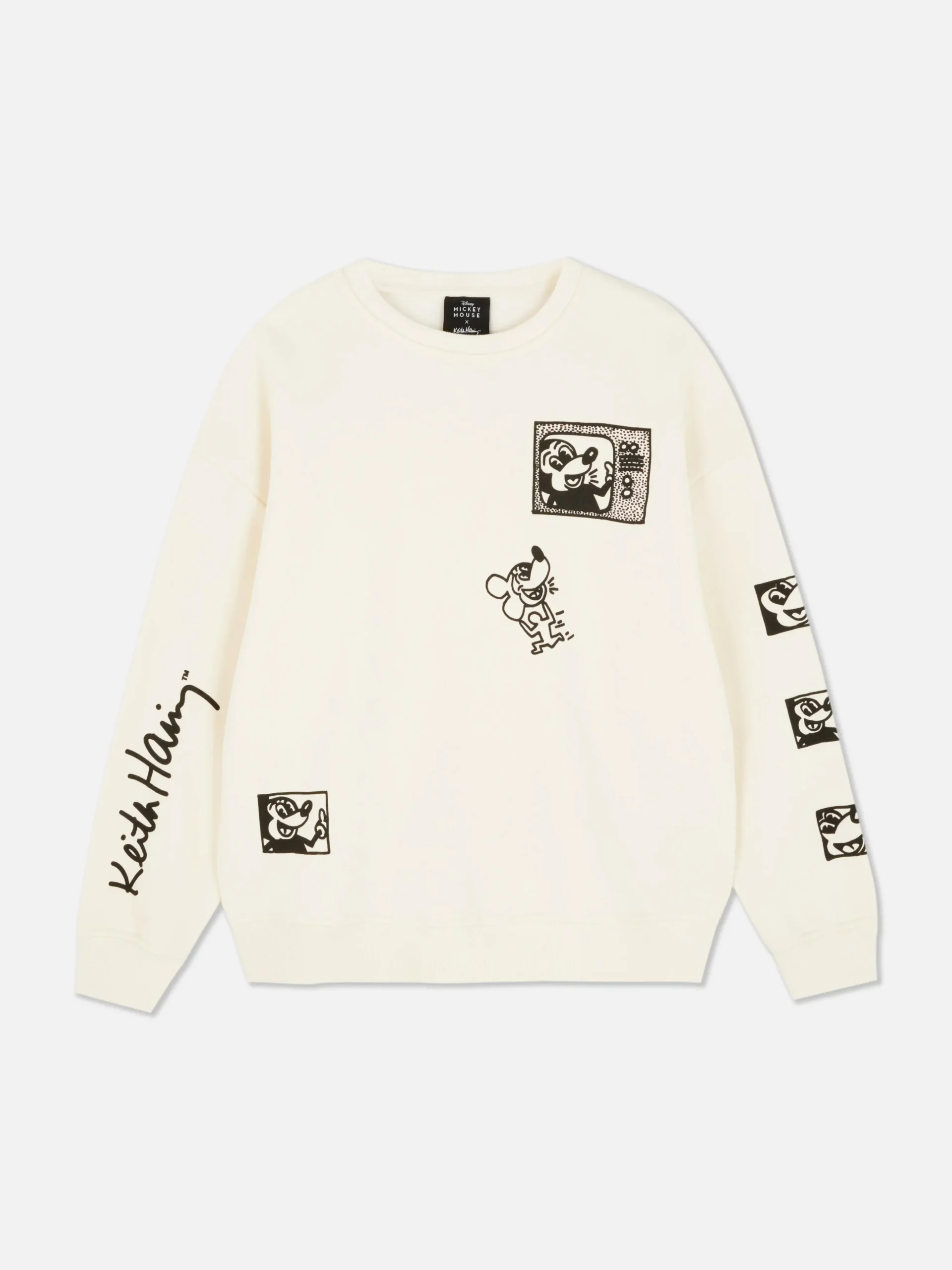 sweatshirt_disney_mickey__5.webp Sweat-shirt Disney Mickey Mouse X Keith Haring