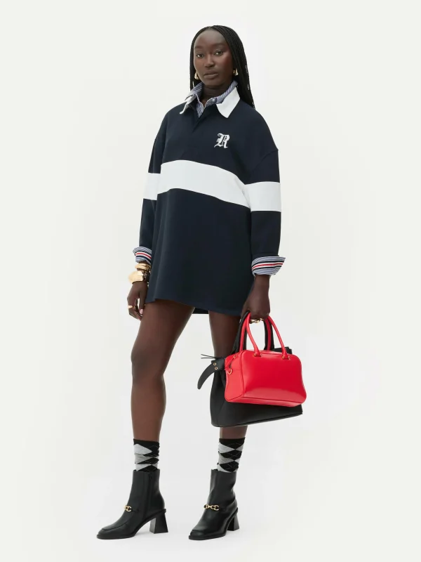 Sweat-shirt Façon Polo Oversize Rita Ora