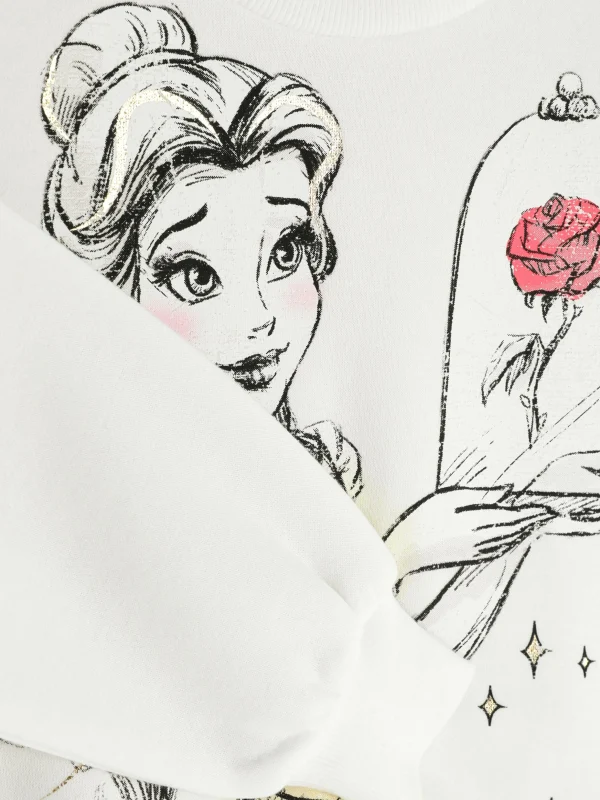 Sweat-shirt Graphique Disney La Belle Et La Bête