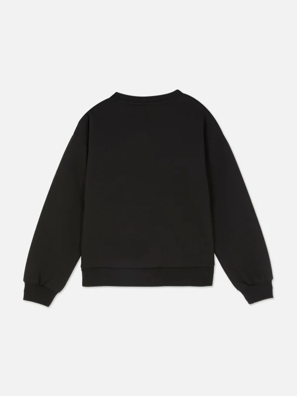 Sweat-shirt Graphique Wednesday Addams