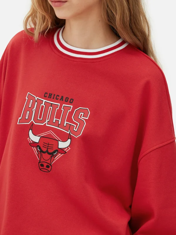 Sweat-shirt Oversize NBA Chicago Bulls
