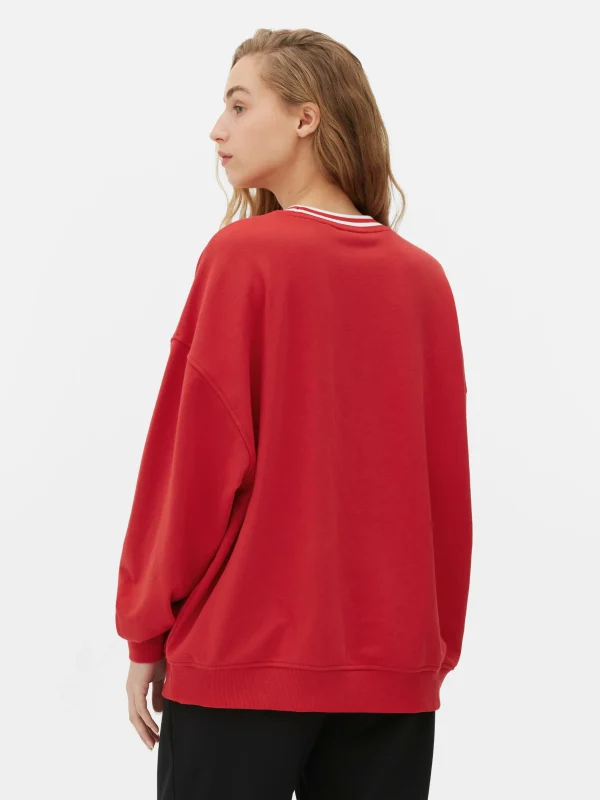 Sweat-shirt Oversize NBA Chicago Bulls