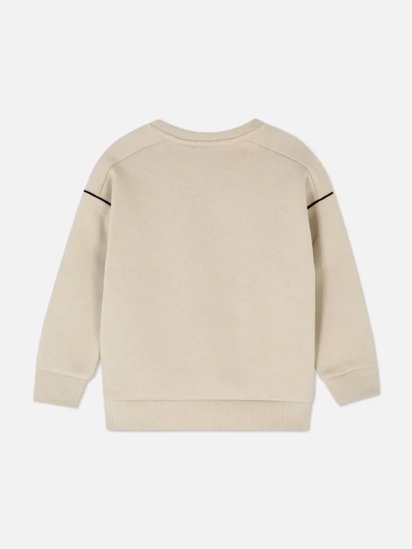 Sweat-shirt Passepoilé Super Mario à Coordonner