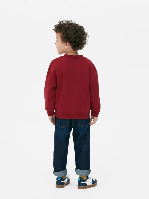 Sweat-shirt Ras-du-cou Graphique