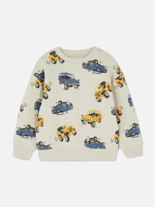 Sweat-shirt Ras-du-cou Graphique