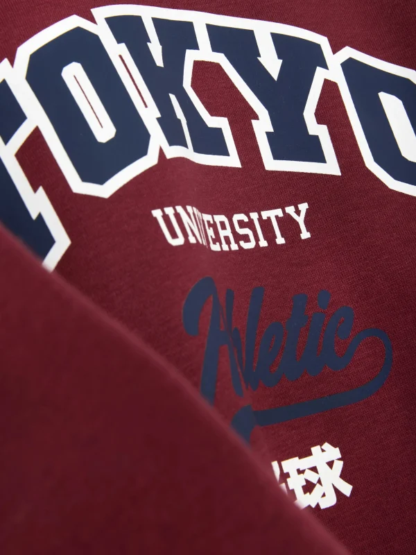 Sweat-shirt Ras-du-cou Graphique