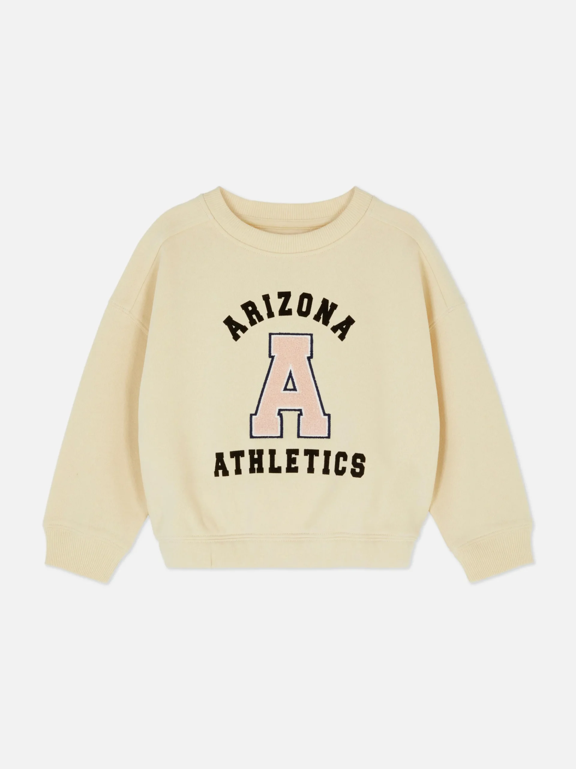 sweatshirt_style_universi_2.webp Sweat-shirt Style Universitaire à Lettre En Bouclé