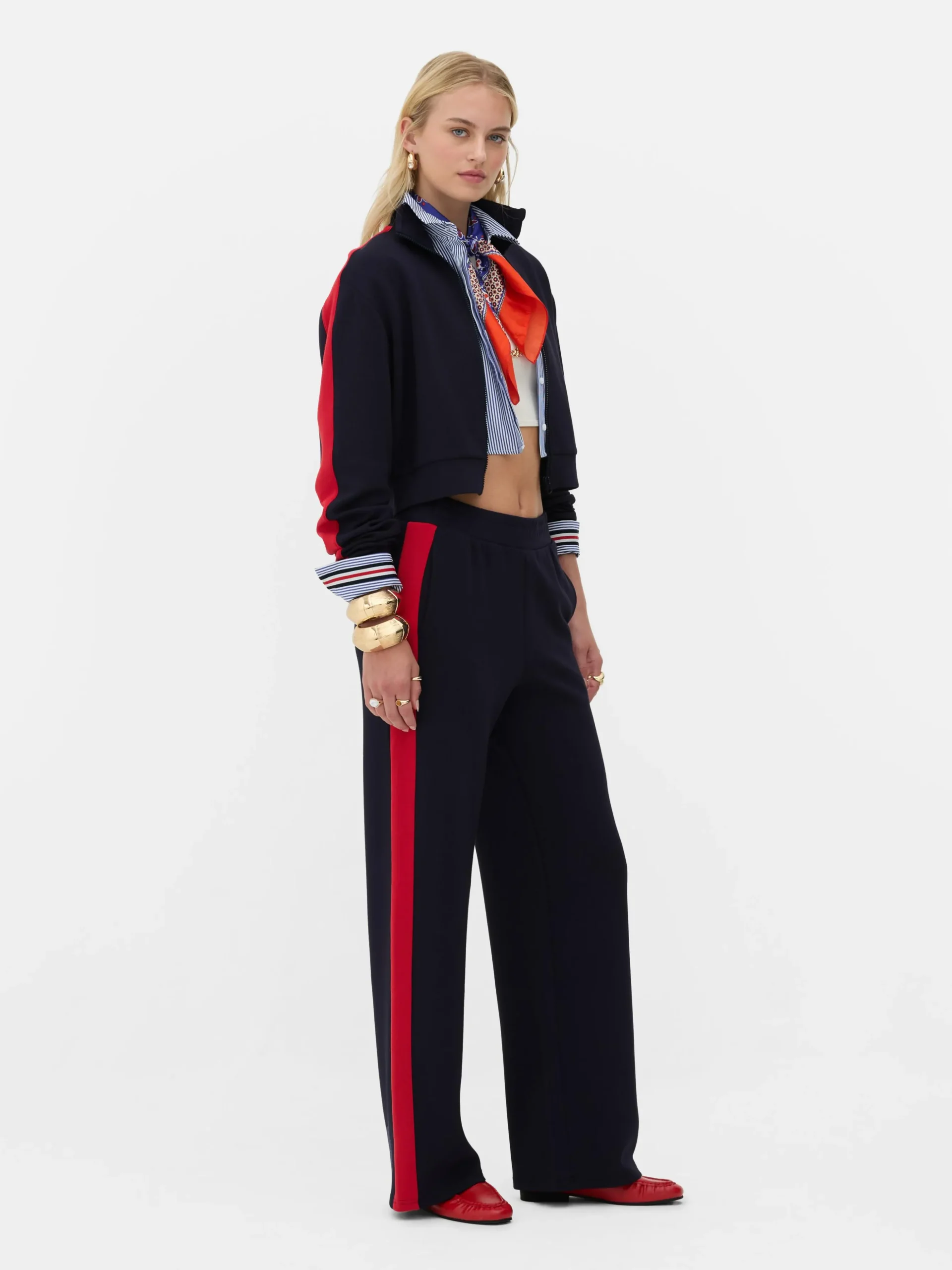 sweatshirt_zipp__col_chem_0.webp Sweat-shirt Zippé à Col Cheminée Rita Ora