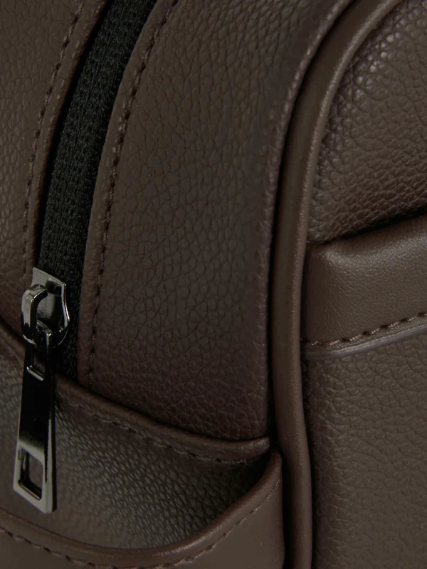 Trousse De Toilette En Simili Cuir