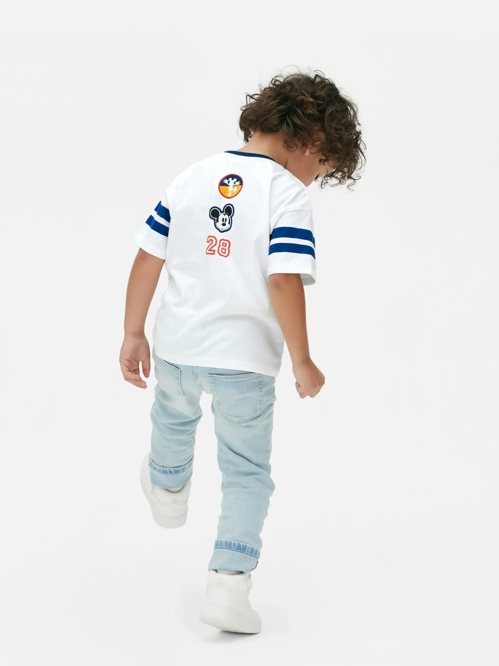 tshirt__bords_contrasts_d_1.webp T-shirt à Bords Contrastés Disney Mickey Mouse