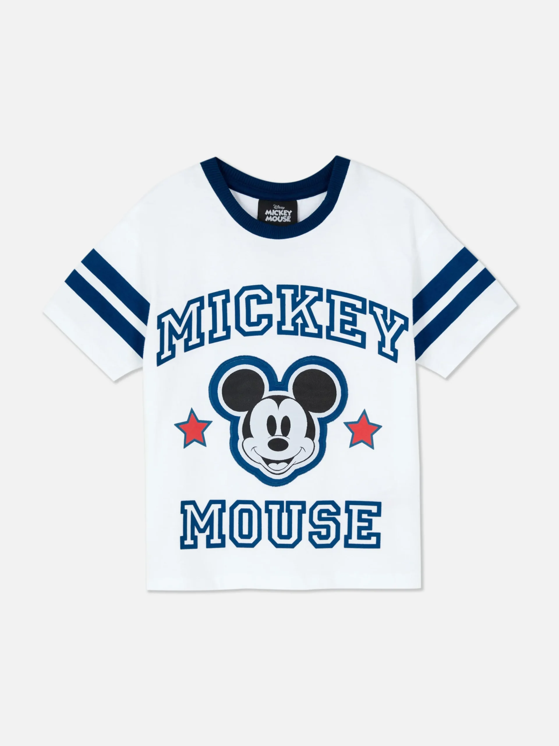 tshirt__bords_contrasts_d_2.webp T-shirt à Bords Contrastés Disney Mickey Mouse