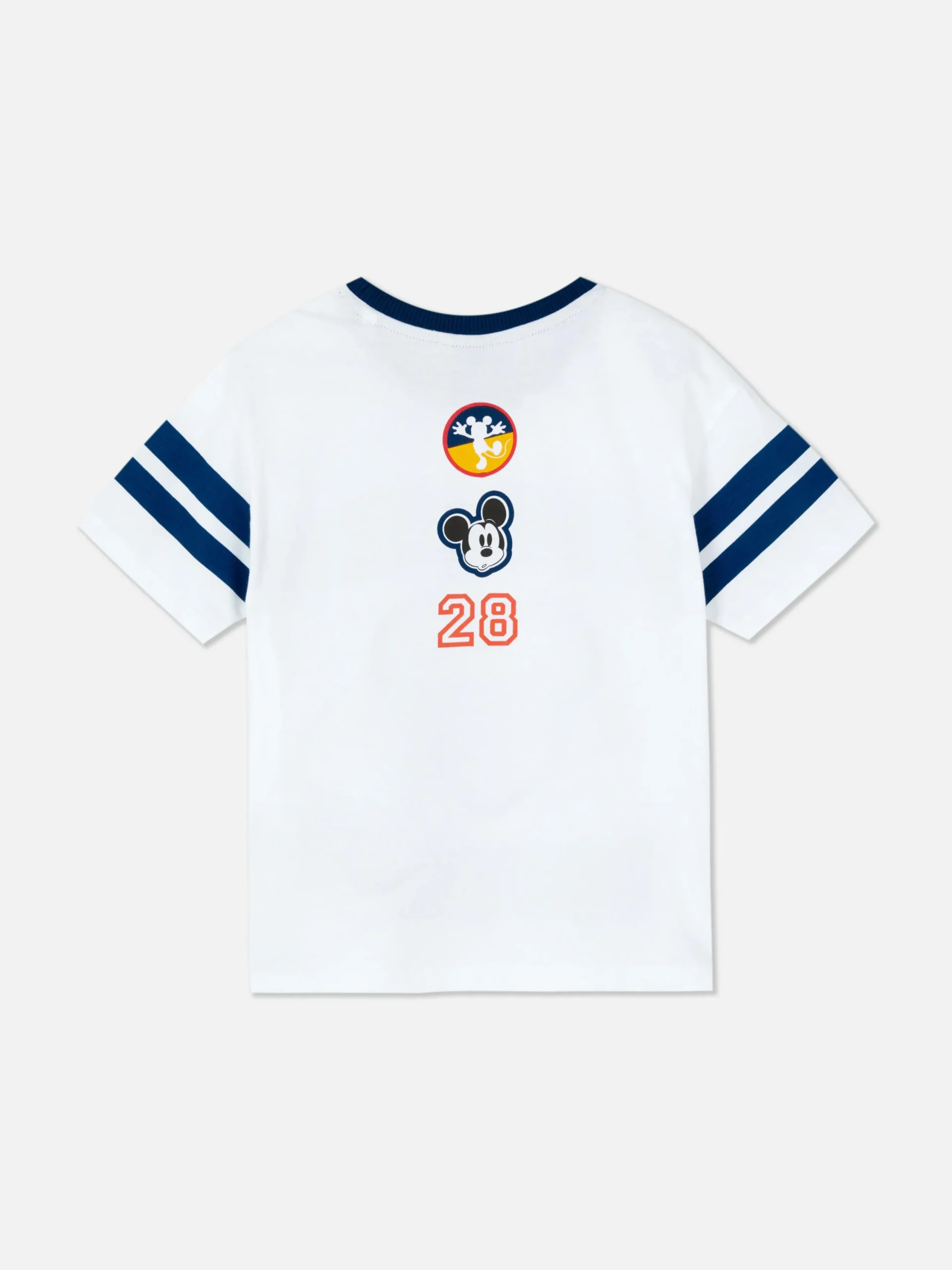 tshirt__bords_contrasts_d_3.webp T-shirt à Bords Contrastés Disney Mickey Mouse