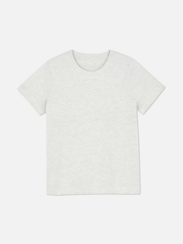 T-shirt à Col Ras-du-cou