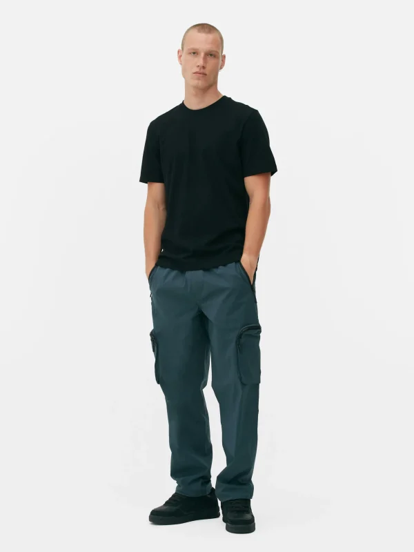 T-shirt à Col Ras-du-cou Coupe Regular