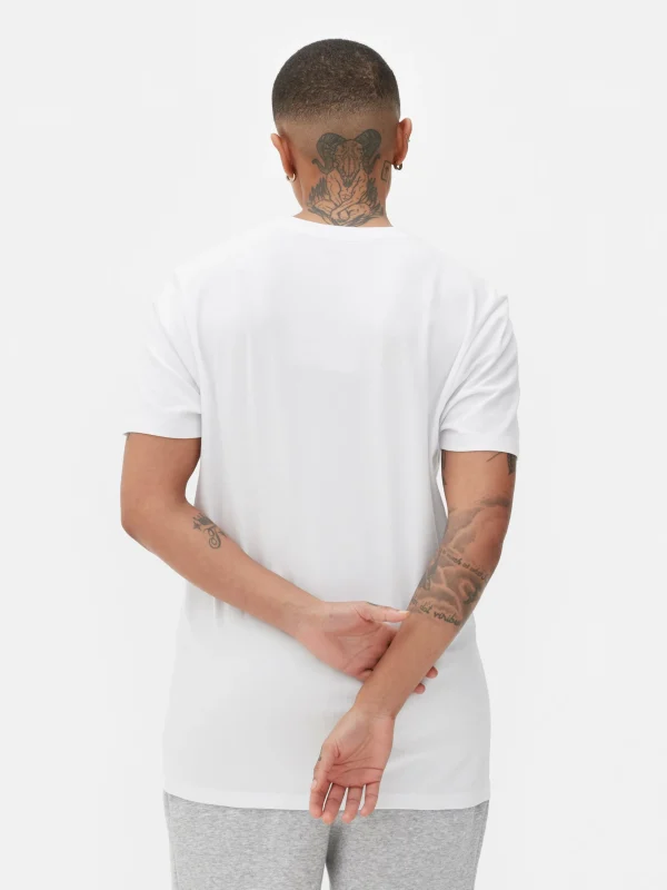 T-shirt à Col Ras-du-cou Coupe Regular