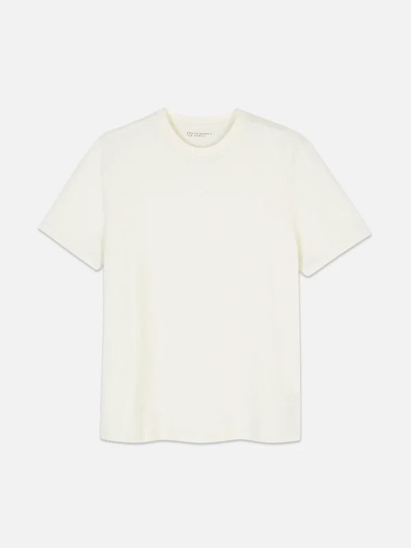 T-shirt à Col Ras-du-cou Coupe Regular
