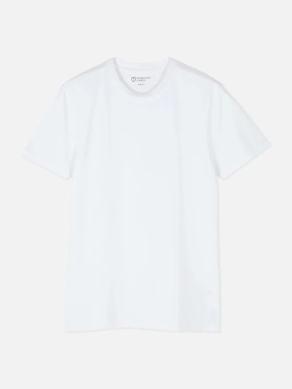 T-shirt à Col Ras-du-cou Coupe Regular