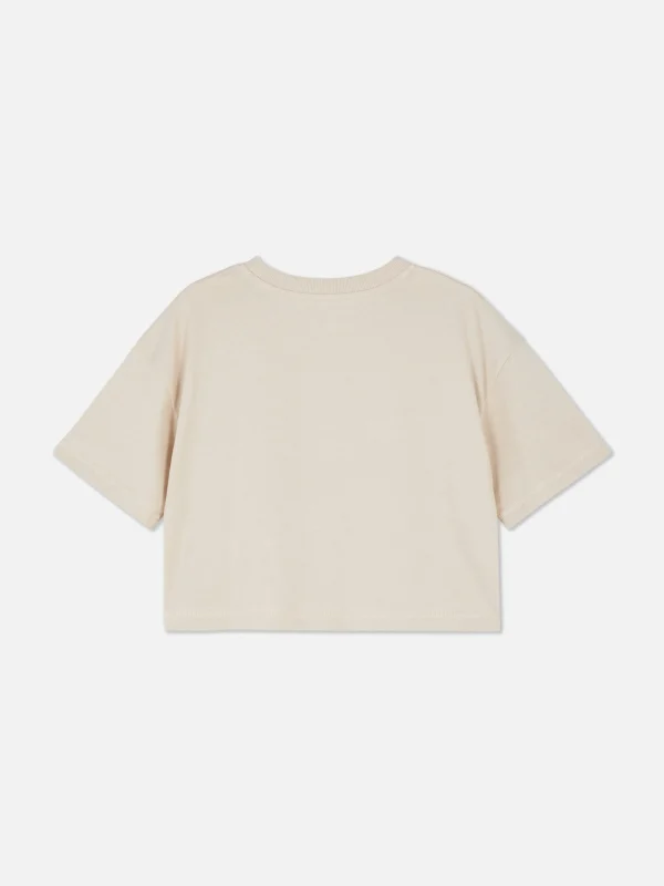 T-shirt à Col Ras-du-cou Et Manches Courtes