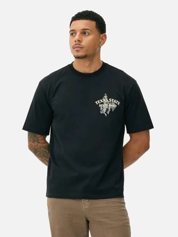 T-shirt à Imprimé Rodéo