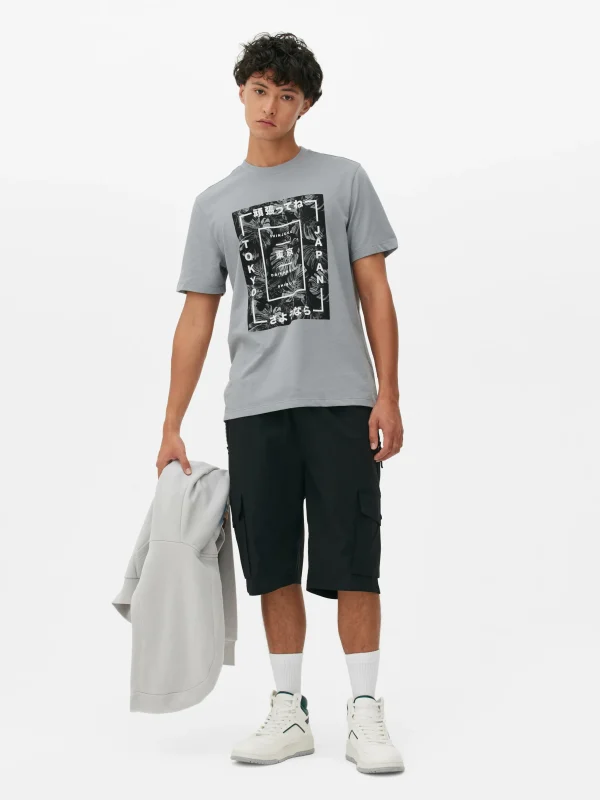 T-shirt à Imprimé Tokyo